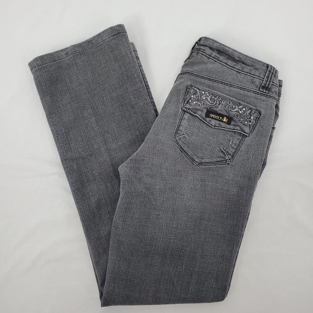 Sasson Bootcut Boogie Jeans Grey Women's 4